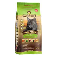 WOLFSBLUT Dark Forest Adult sausas maistas suaugusiems šunims su elniena ir batatais, 12,5 kg — 2 nuotrauka