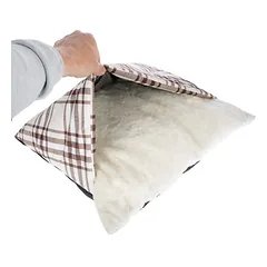 zooplus basics languotas minkštas guolis katėms, pagalvė, L 60 x B 50 x H 15 cm — 4 nuotrauka
