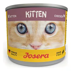 Josera Kitten Chicken begrūdis konservuotas pašaras jaunoms katėms su vištiena, 200 g