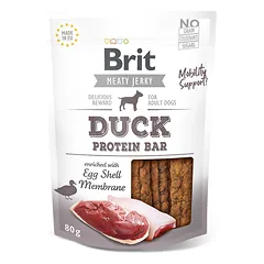 Brit Jerky Duck Protein Bar skanėstas
