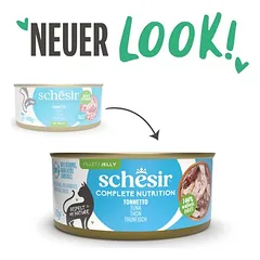 Schesir Complete Nutrition filė drebučiuose 6 x 140 g skardinėse, drėgnas maistas katėms — 2 nuotrauka