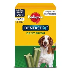 Pedigree Dentastix Fresh kasdienis gaivumas, skanėstai vidutinio dydžio šunims (10-25 kg) — 3 nuotrauka