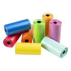 Duvo+ šunų išmatų maišeliai Rainbow, Kiekis: 4 x 15 vnt. — 3 nuotrauka