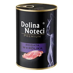 DOLINA NOTECI Premium triušiena katėms 6x400g — 1 nuotrauka