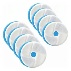 8 vnt. fontano filtrai katėms ir šunims, 10,5 cm — 4 nuotrauka