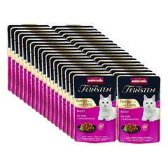 ANIMONDA Cat Vom Feinsten Adult veršienos + vištienos filė 32x85g paketėlis