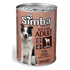 Simba Adult lamb visavertis konservuotas pašaras suaugusiems šunims su ėriena 415g photo