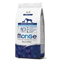 Monge Dry Dog Medium STARTER 1,5 kg parduotuvėje grandwoof.lt