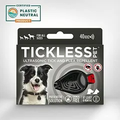 Tickless Pet ultragarsinis blusų ir erkės atbaidiklis (juoda) — 2 nuotrauka