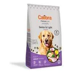Calibra Dog Premium Senior & Light sausas maistas vyresnio amžiaus ar antsvorio turintiems šunims, 12 kg