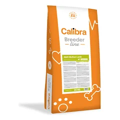 Calibra Dog Breeder Line Super Premium Adult Medium Lamb sausas maistas vidutinių veislių šunims, 20 kg