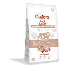 Calibra Life Dog Senior M/L Breed Chicken sausas maistas vyresnio amžiaus šunims, 2,5 kg