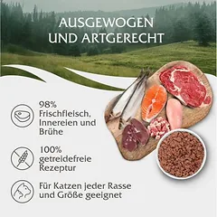 Wild Freedom Adult 6 x 200 g – begrūdis drėgnas maistas katėms — 2 nuotrauka