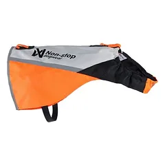 Non-stop dogwear Sicherheitsweste Protector Cover 2.0 weiß/schwarz/orange