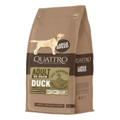 Quattro Grain Free sausas pašaras su antiena didelių veislių šunims - Pet24