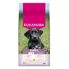 Eukanuba Premium Nutrition Puppy Large & Giant Breed su vištiena, sausas maistas šuniukams, > 10 kg — 2 nuotrauka