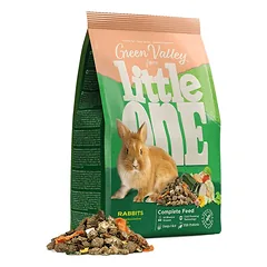 Little one Green valley skaidulinis pašaras triušiams, 750 g