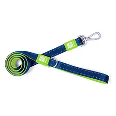 Max&Molly Trumpas Pavadėlis Matrix Lime Green - klasikinis šuns pavadėlis su atspindinčiu siuvimu, 120 cm