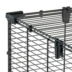 Ferplast narvas paukščiams Piano 6, ruda / juoda: L 87 x B 46,5 x H 70 cm — 3 nuotrauka