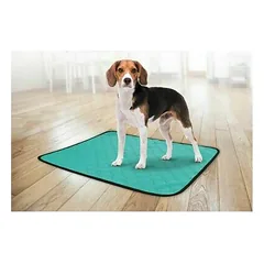 Flamingo WASHABLE TRAINING PAD PATSY GREEN XXL ANTISLIP 115x68,5CM — 2 nuotrauka