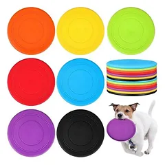 MCBOSON Silikon-Frisbee in 7 Farben