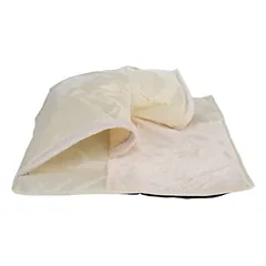 TIAKI tunelio kilimėlis, smėlio spalvos, apie L 68 x B 68 x H 20 cm — 3 nuotrauka