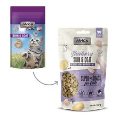 Mac's Shakery Skin & Coat traškūs skanėstai katėms - Pet24