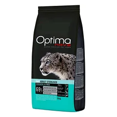 OPTIMA nova Cat Sterilised vieno baltymo pašaras sterilizuotoms katėms
