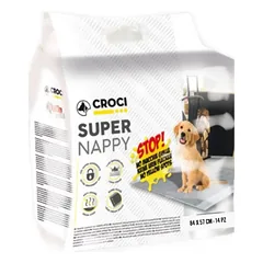 Vienkartinė palutė Super Nappy Carbon 84 x 57 cm (14 vnt.)