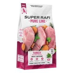 SUPER RAFI Pure Line Kalakų mėsa su batatais 2 x 9 kg sausa maistas šunims