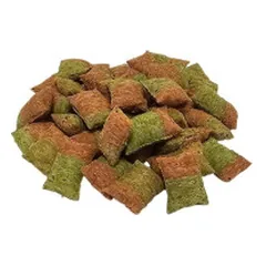 Skanėstas katėms traškios pagalvėlės su vištienos ir krevečių įdaru Xmas Cat Box Crunchy, 140 g