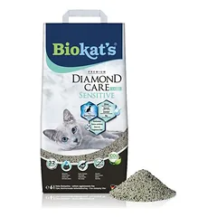 Biokat's Diamond Care Sensitive Classic kraikas katėms, Ekonominė pakuotė: 2 x 6 l — 3 nuotrauka