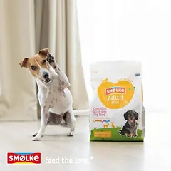 Smølke Hund Adult Mini sausas maistas šunims, 3 - 4,9 kg — 2 nuotrauka