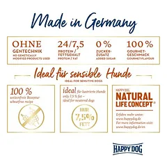 Happy Dog Sensible Mini Toscana sausas maistas šunims — 2 nuotrauka