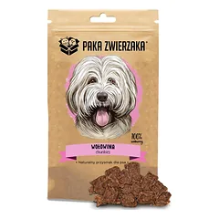 PAKA ZWIERZAKA Chunkies Jautiena 100% 80 g natūralus šunų skanėstas