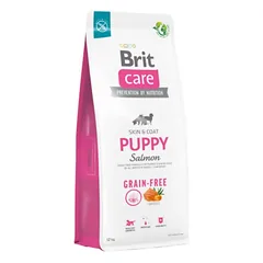 Brit Care Grain-free Puppy Salmon begrūdis sausas maistas šuniukams su lašiša