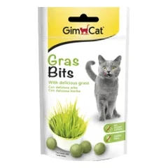 GimCat Gras Bits skanėstai katėms