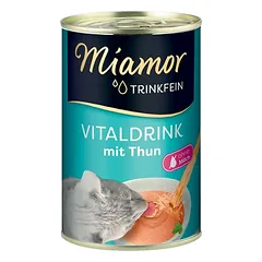 Miamor Trinkfein Vitaldrink, papildas katėms 6 x 135 ml, Tunas — 3 nuotrauka