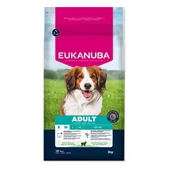 Eukanuba Life Care Adult S/M sausas maistas mažų ir vidutinių veislių šunims su ėriena ir ryžiais, 3 kg