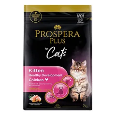 Prospera Plus Kitten Chicken Healthy Development sausas pašaras kačiukams su vištiena sveikam vystymuisi, 2 kg — 2 nuotrauka