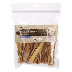 Flamingo Nature Snack Horse Skin - natūralūs skanėstai šunims, arklio oda