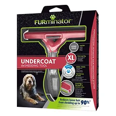 FURminator deShedding šukos ilgaplaukiams šunims XL