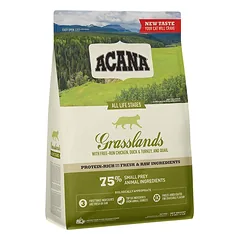 Acana Grasslands Cat, 1,8 kg parduotuvėje zookaralyste.lt