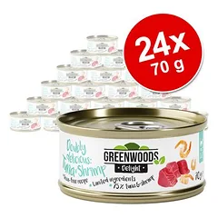 Greenwoods Delight tuno filė su krevetėmis, drėgnas maistas katėms — 3 nuotrauka