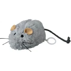 Trixie Wind Up Wriggle Mouse žaislas katėms, mechaninis, pliušinis, 8 cm