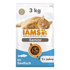 IAMS Advanced Nutrition Senior Cat 7+ mit Seefisch