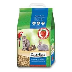 Natūralus granulių kraikas: Plaček Kočkolit Cats Best JAHODA 10l/5,5kg