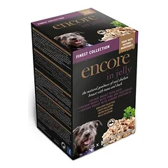 Encore Jelly Pouch mišrus rinkinys, drėgnas maistas šunims 5 x 100 g, 100 - 199 g — 4 nuotrauka