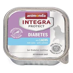 Animonda Cat lėkštutė Integra Protect Diabetes 16 x 100 g drėgnas maistas katėms — 3 nuotrauka