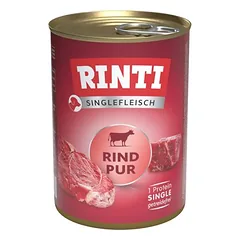 RINTI Singlefleisch drėgnas maistas šunims 24 x 400 g — 4 nuotrauka